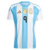 Camiseta de fútbol Argentina J. Alvarez 9 Primera Equipación 2024 - Hombre